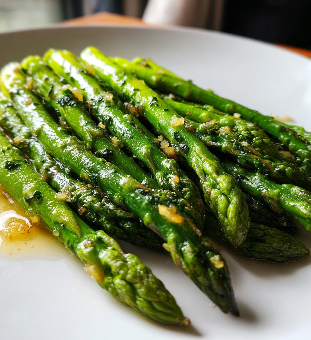 Garlic Butter Asparagus Spears