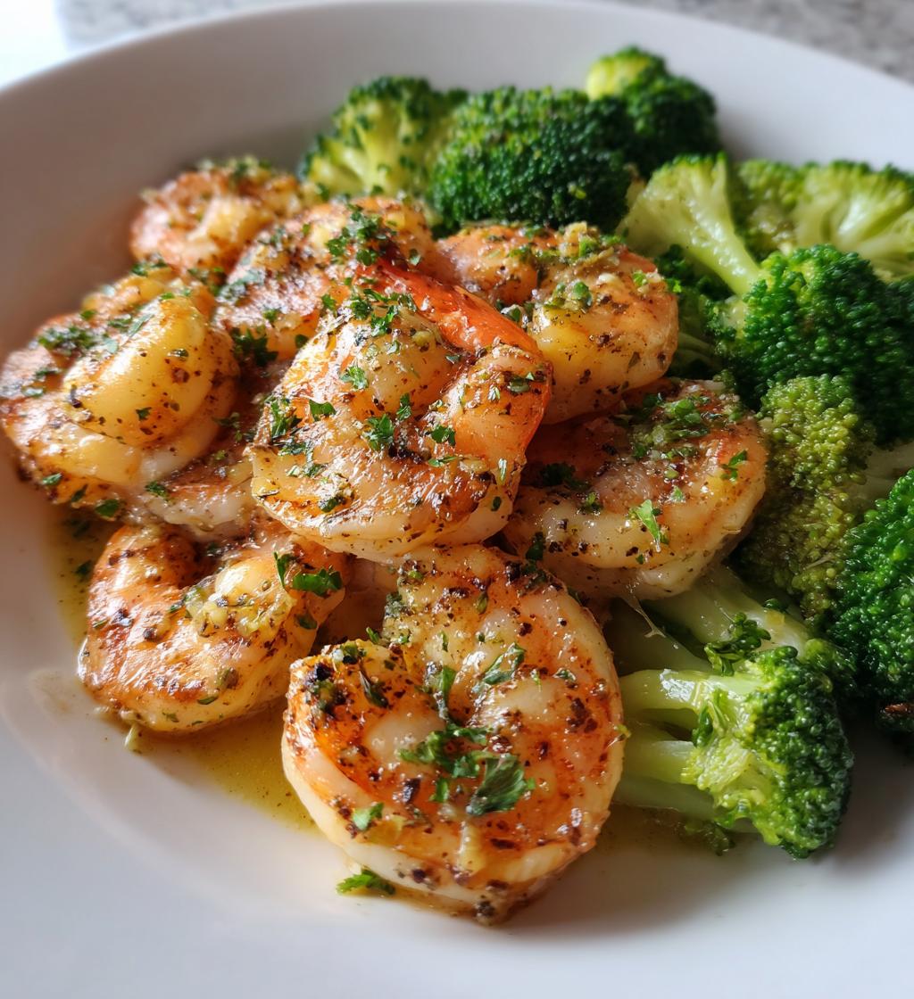 Garlic Butter Shrimp and Broccoli (One-Pan)