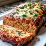 Garlic Chicken Parmesan Meatloaf – Juicy & Flavorful