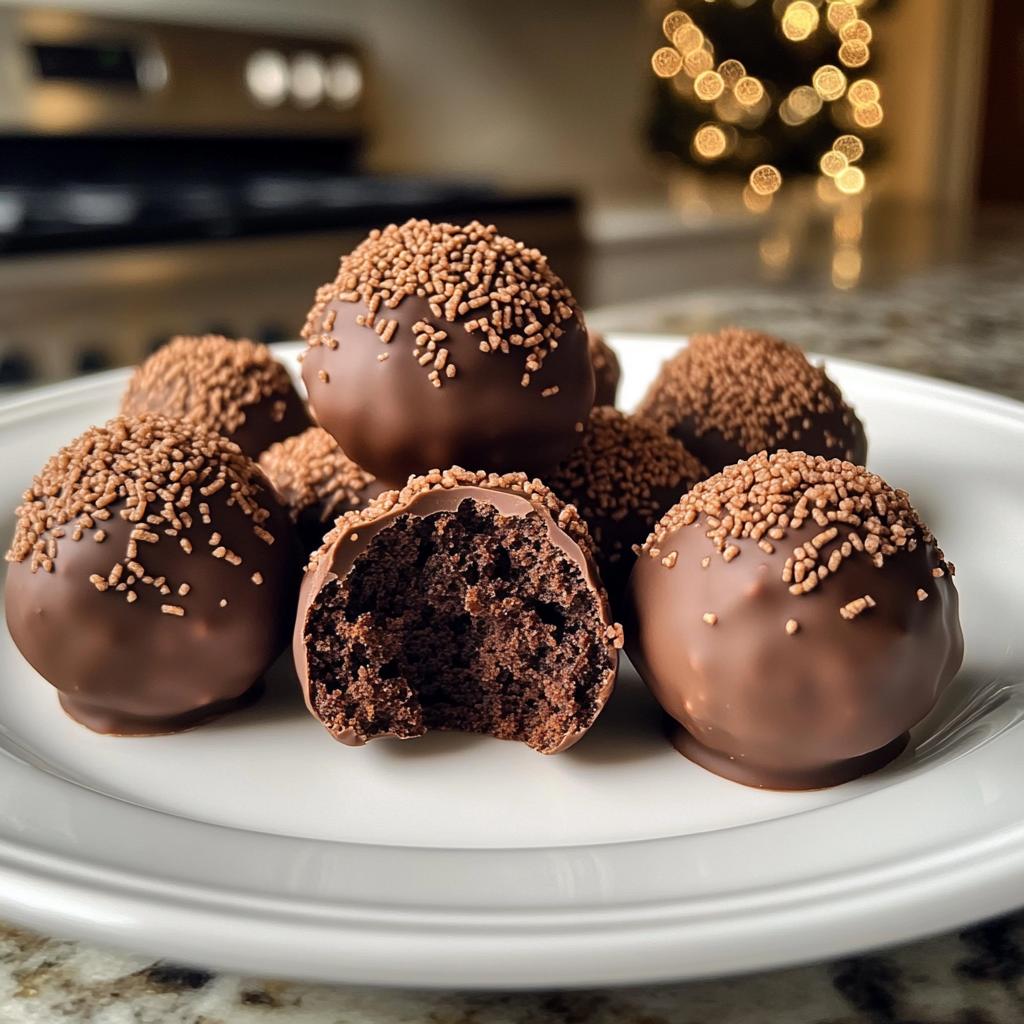 Gingerbread Cake Truffles Recipe