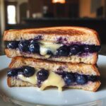 Gourmet Blueberry Grilled Cheese
