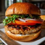 Grilled Turkey Burgers with Ranch Seasoning