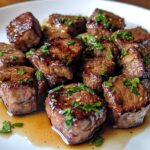 Honey Garlic Steak Bites