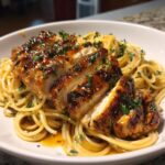 Honey Pepper Chicken Pasta Recipe