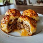 Irresistible Garlic Parmesan Cheeseburger Bombs for Game Day