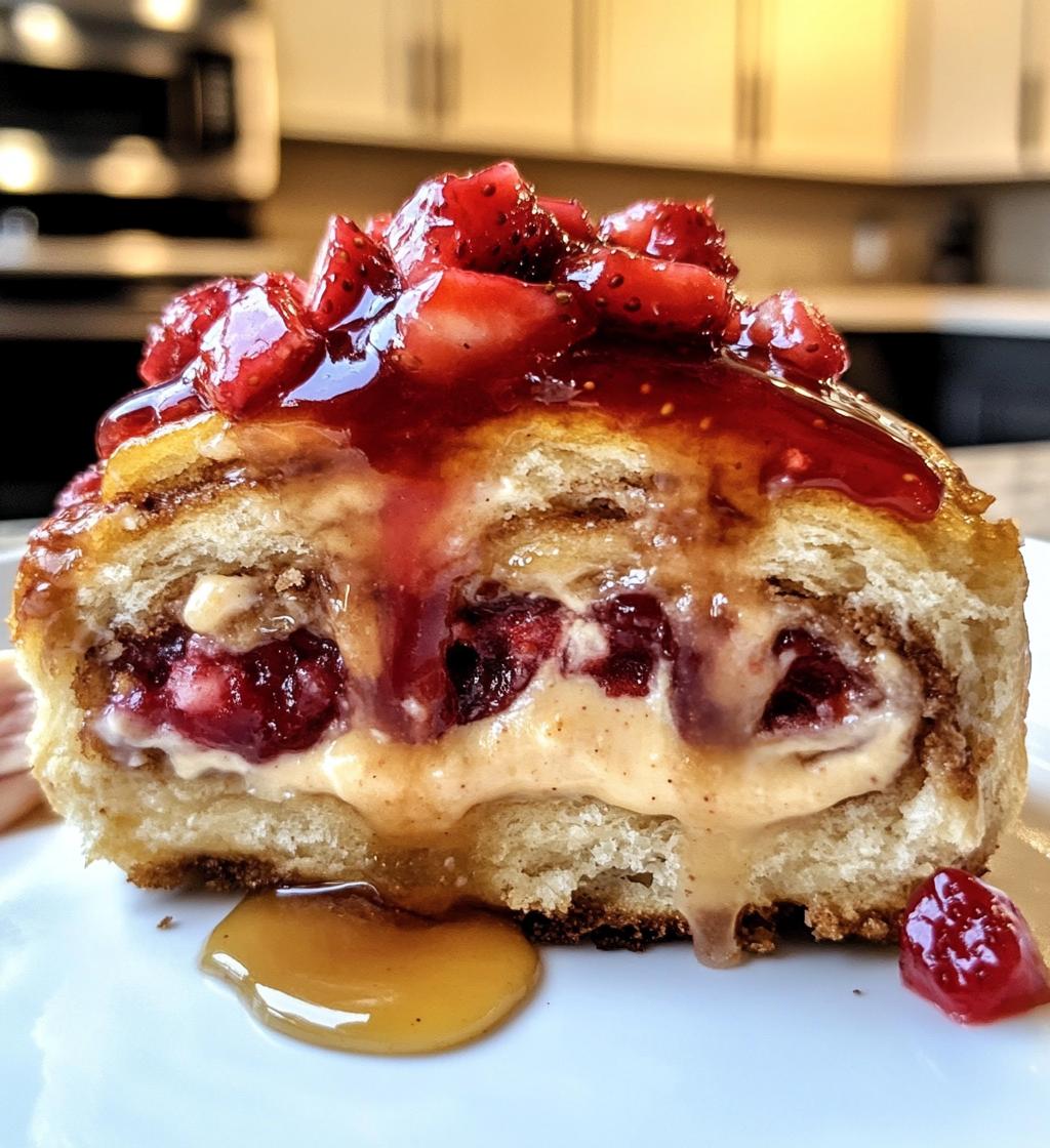 Irresistible Strawberry Cheesecake Cinnabon Rolls Recipe