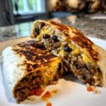Juicy Stuffed Beef Burrito Recipe | Quick & Flavorful Dinner Idea