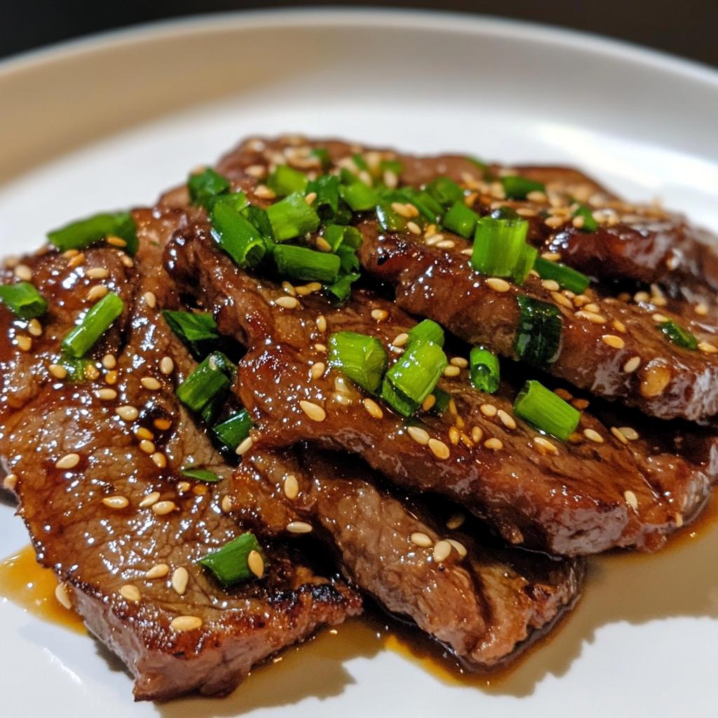 Korean Bulgogi Steak