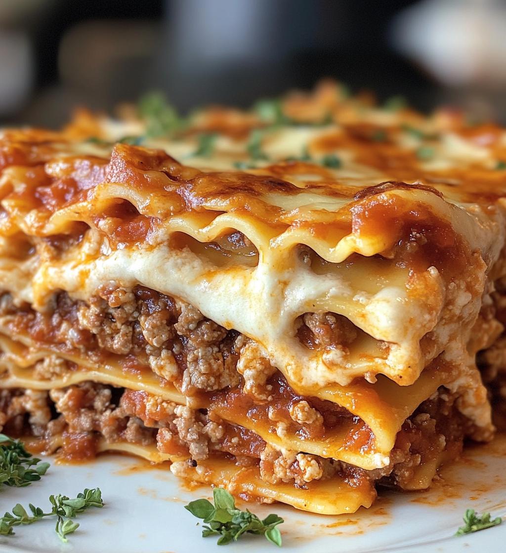 Lasagna Recipe