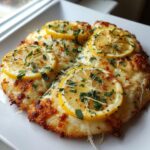 Lemon Pizza with Fresh Herbs