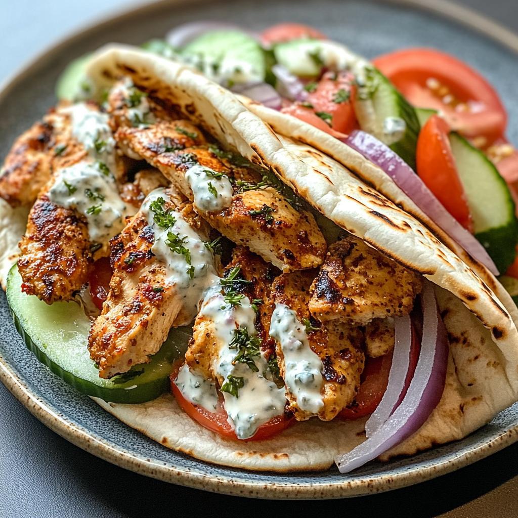 Mediterranean Chicken Gyros: Quick & Healthy!
