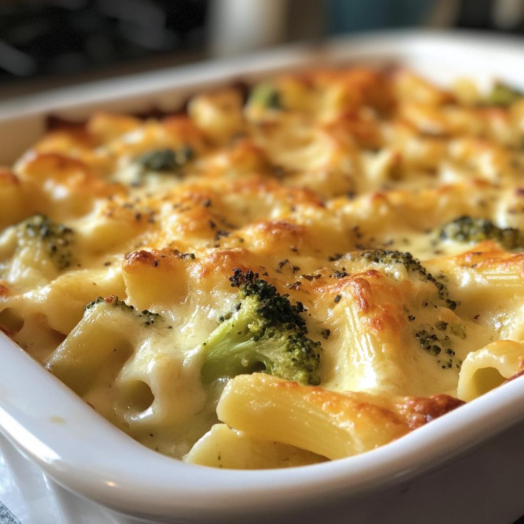 No-Boil Broccoli Pasta Bake