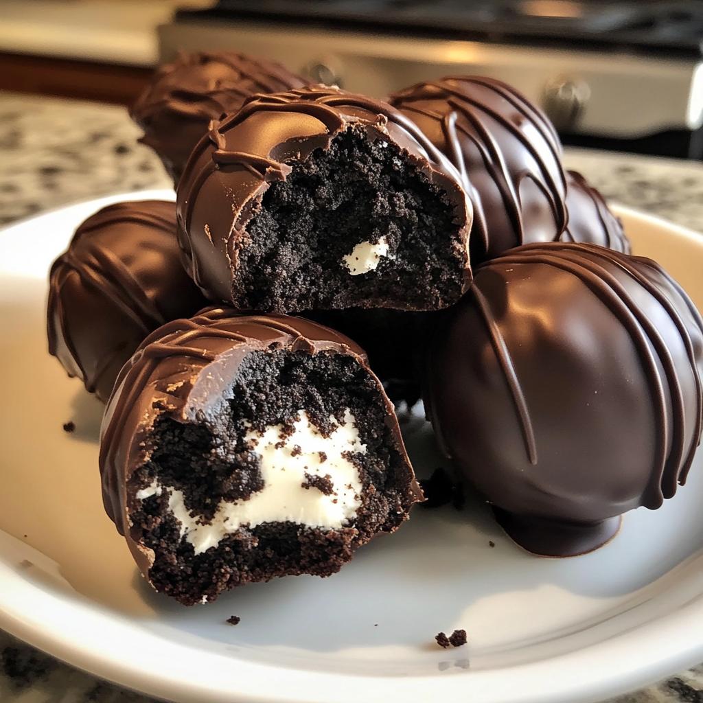 Oreo Cheesecake Truffles