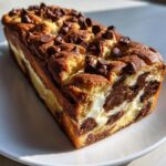 Pull-Apart Cookie Dough Cheesecake Loaf