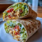 Quick & Easy Chicken Avocado Wrap