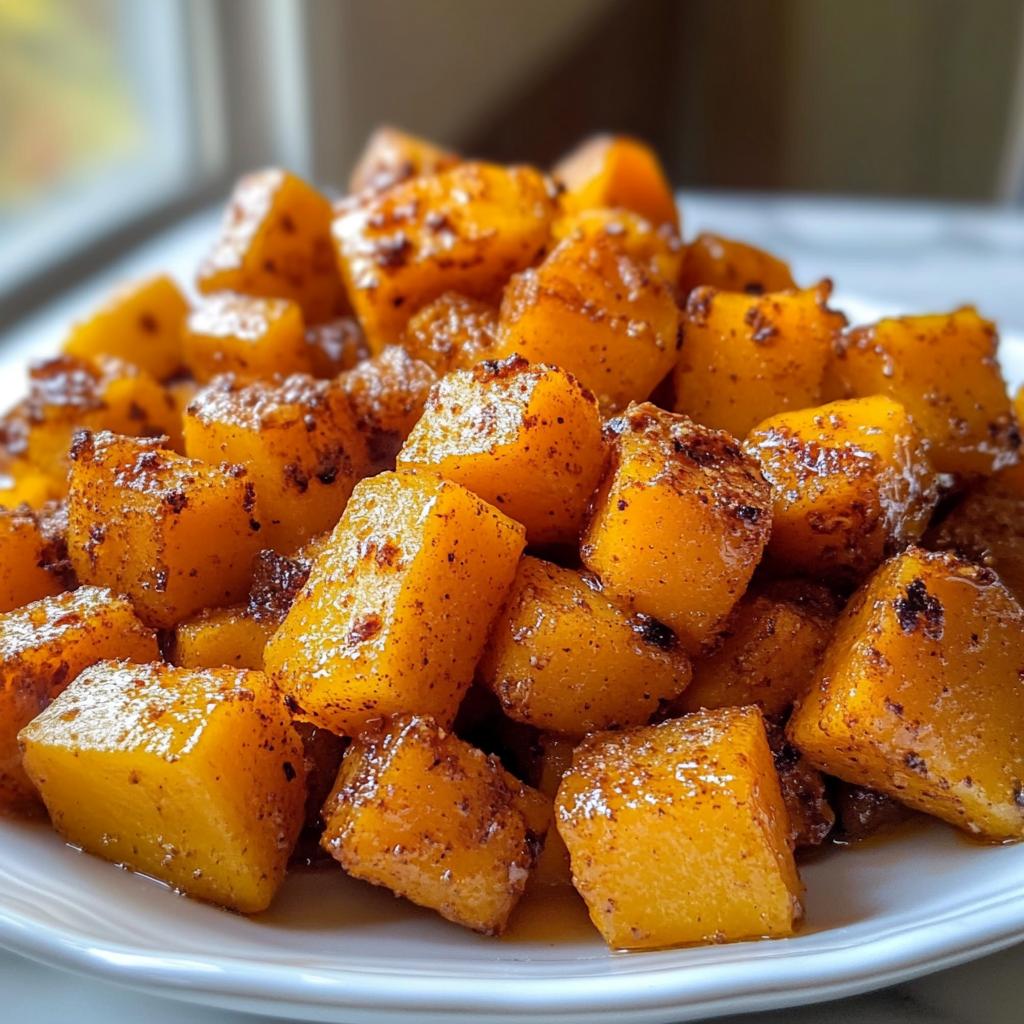 Roasted Butternut Squash with Maple