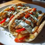 Sheet Pan Chicken Pitas with Herby Ranch
