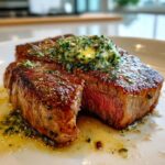 Sirloin Steak with Herb Butter