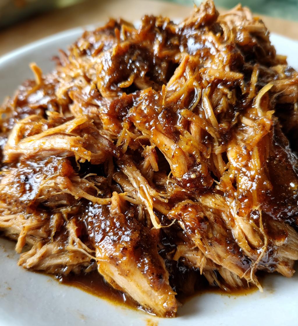 Slow Cooker Brown Sugar Balsamic Pork