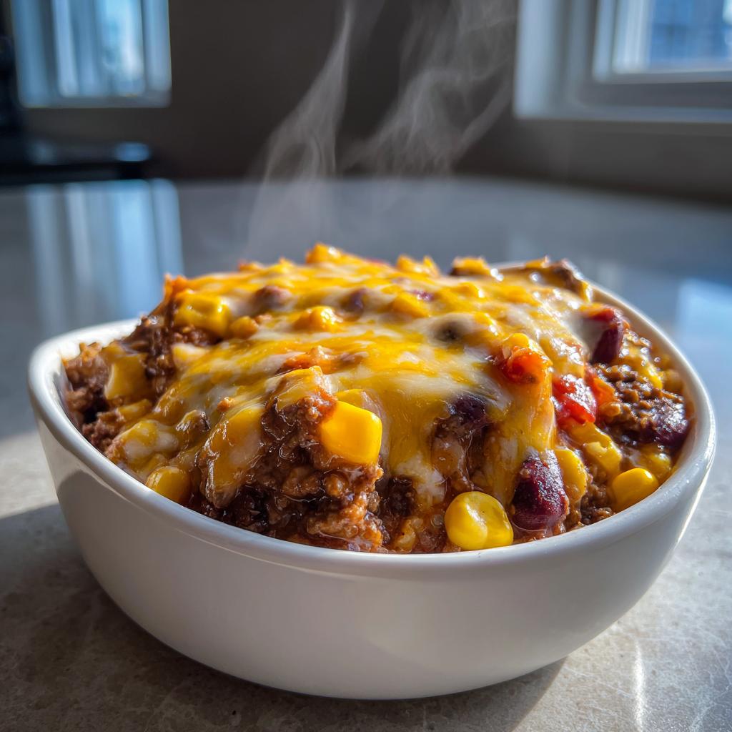 Slow Cooker Cowboy Casserole