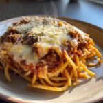 Slow Cooker Spaghetti Casserole