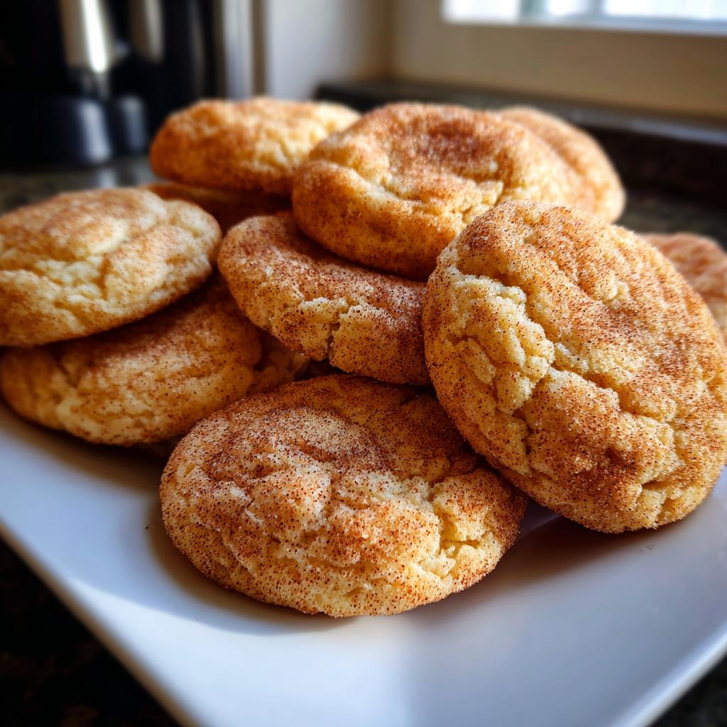 Soft and Chewy Snickerdoodles