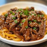 Sticky Beef Noodles