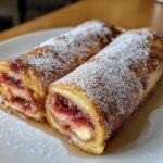 Strawberry Cheesecake French Toast Roll Ups