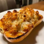 Stuffed Butternut Squash Gratin