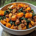 Sweet Potato and Ground Turkey