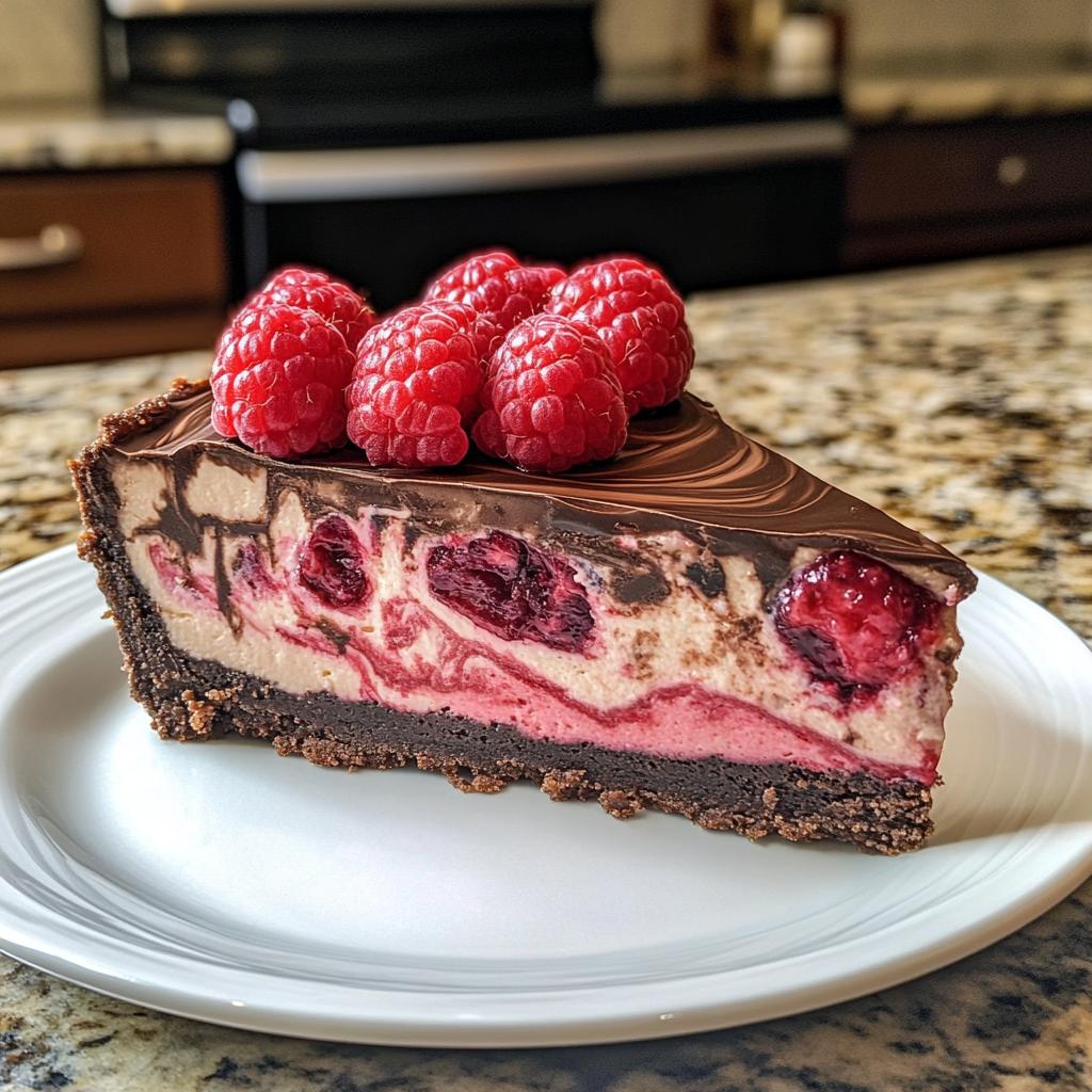 You’ll Crave This Luscious Dark Chocolate Raspberry Cheesecake After Just One Heavenly Bite.