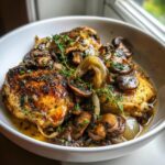 chicken mushroom onion