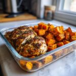 chicken sweet potato meal prep