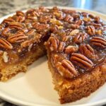 pecan upside down cake,
