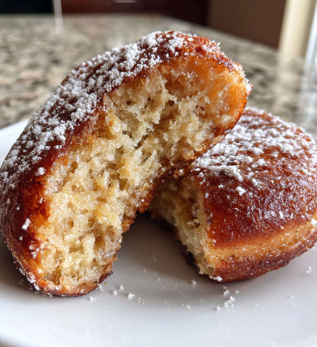 Air Fryer Banana Donuts
