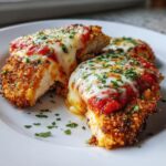 Air Fryer Chicken Parmesan – crispy, light & guilt-free!
