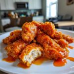 Air Fryer Chicken with Spicy Buffalo Sauce