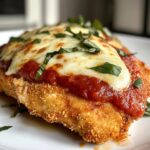 Air Fryer Crispy Chicken Parmesan