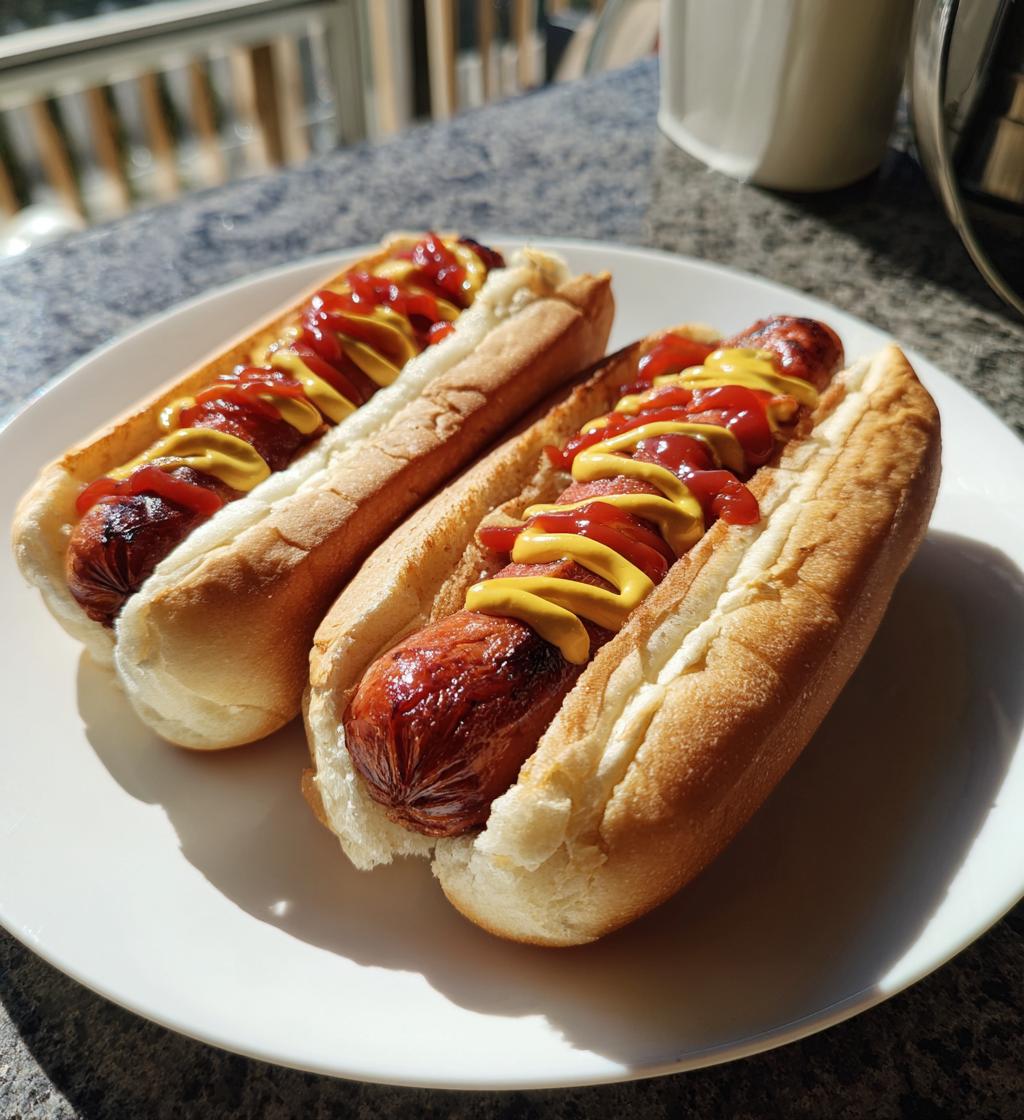 Crispy Air Fryer Hot Dogs in Just 6 Minutes – Irresistible!