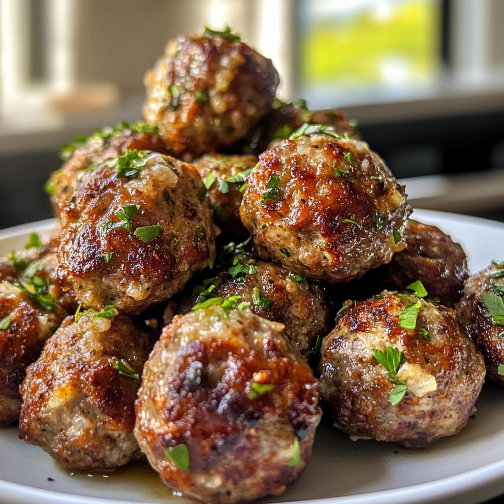Juicy Air Fryer Meatballs Ready in 15 Minutes