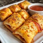 Air Fryer Pizza Rolls – golden, cheesy & fun!