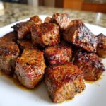 Air fryer steak bites