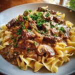 Beef Stroganoff