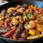 Cajun Shrimp and Steak Skillet
