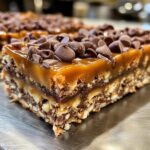 Caramel Pretzel Celebration Bars