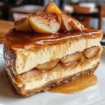 Caramel apple cheesecake fall baking ideas