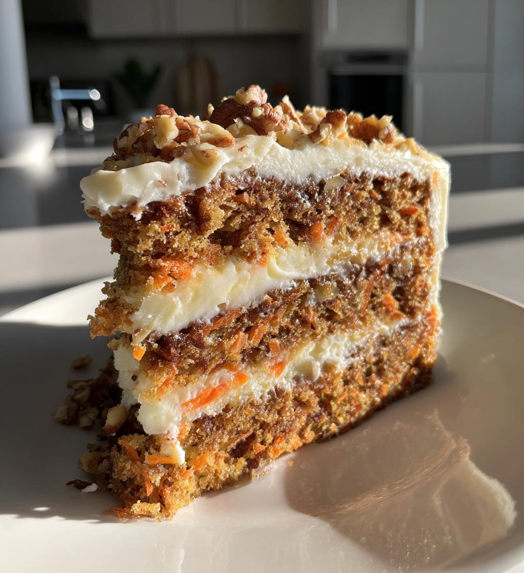 Carrot Cake with Cream Cheese Frosting