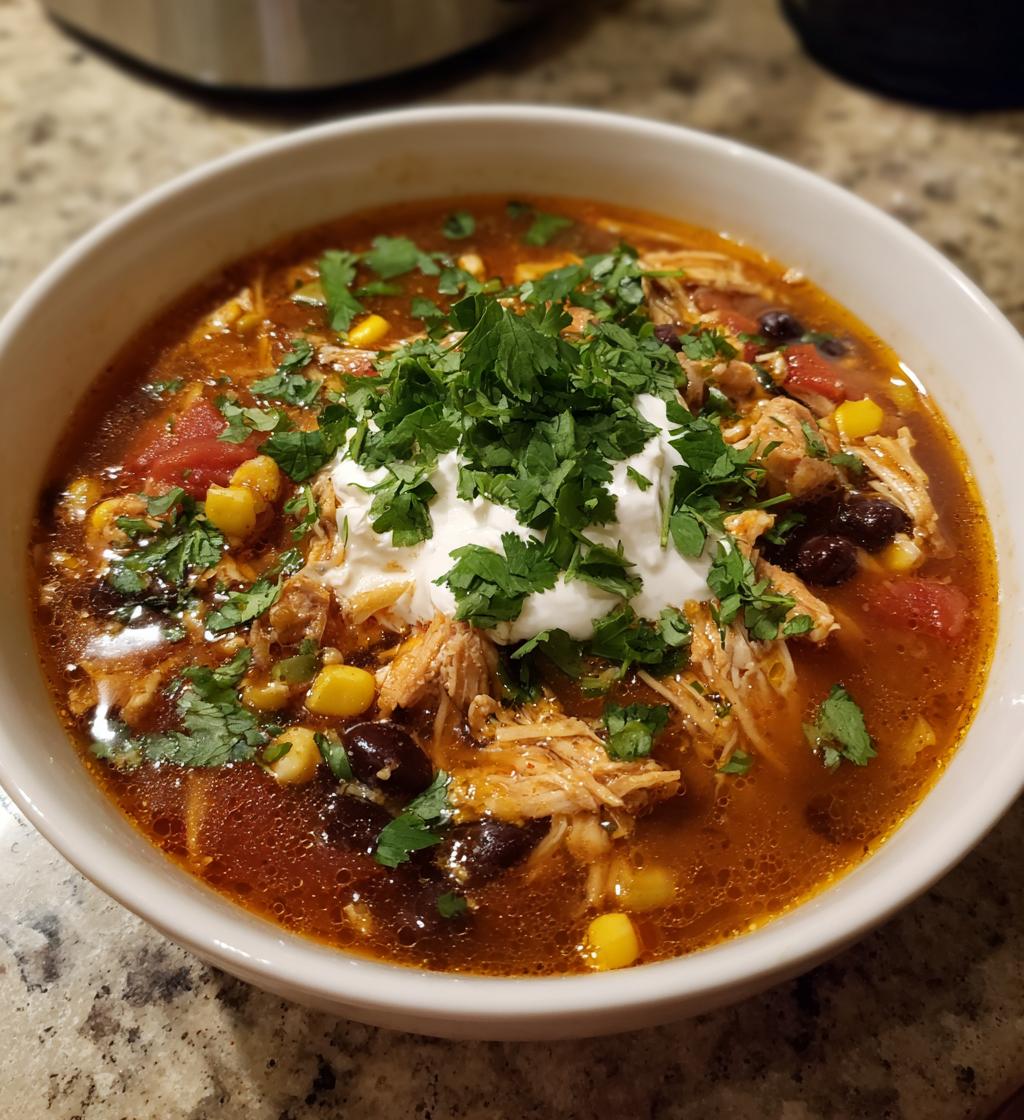 Chicken Enchilada Soup Easy Mexican Dinner