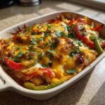Chicken Fajita Casserole