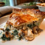 Chicken, Kale & Mushroom Pot Pie